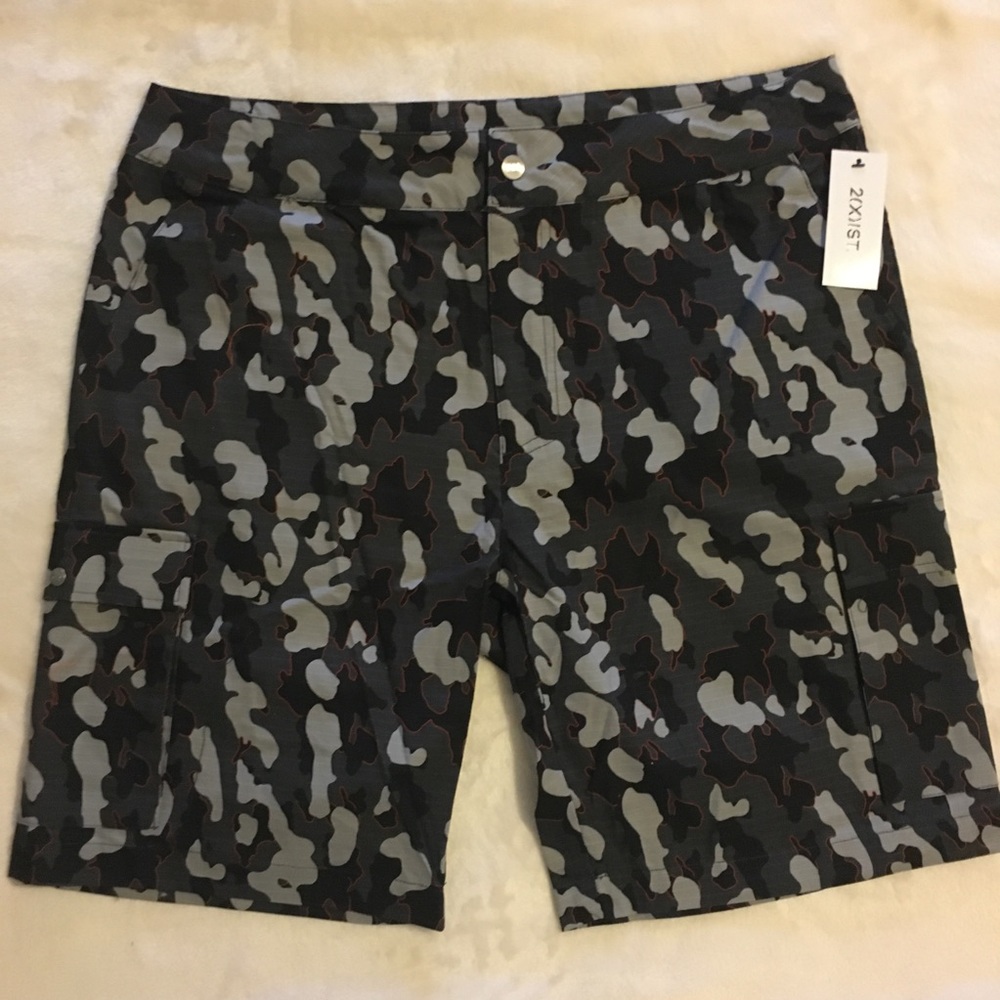 2xist camo S M shorts military camouflage NWT - Picture 2 of 11